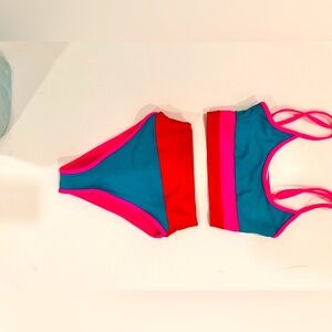 Beach Riot, high waisted swim suit, new with tags